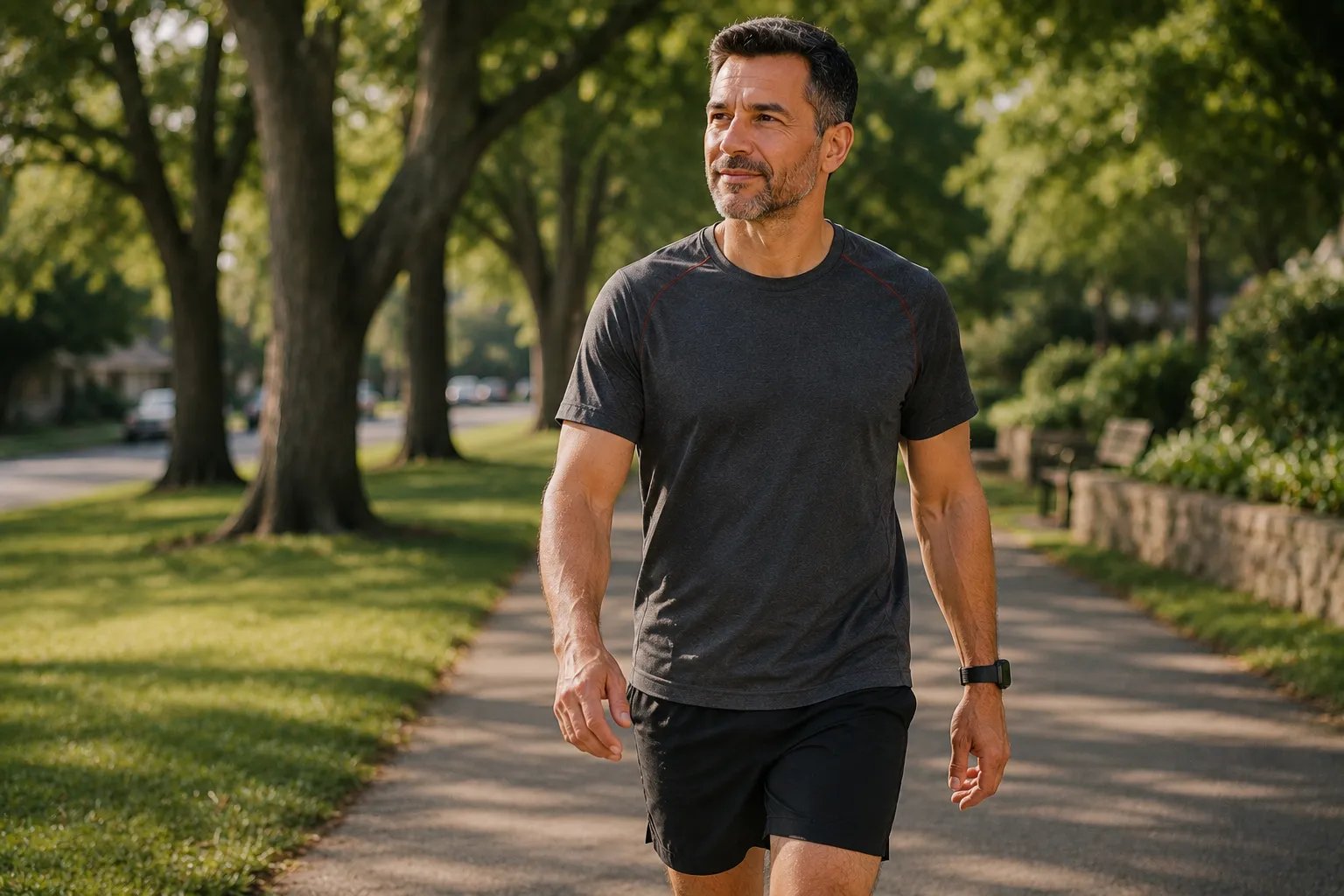 Healthy man staying active with an optimized TRT injection frequency