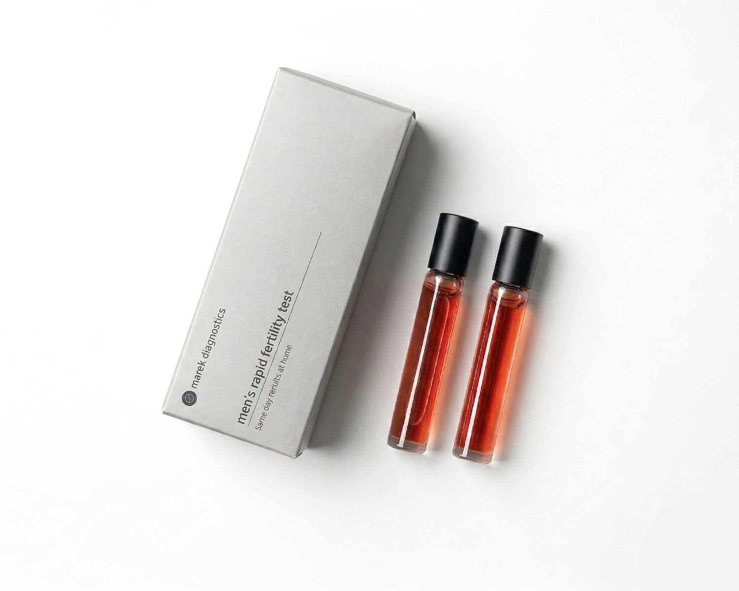 Self-service lab testing vials and requisition