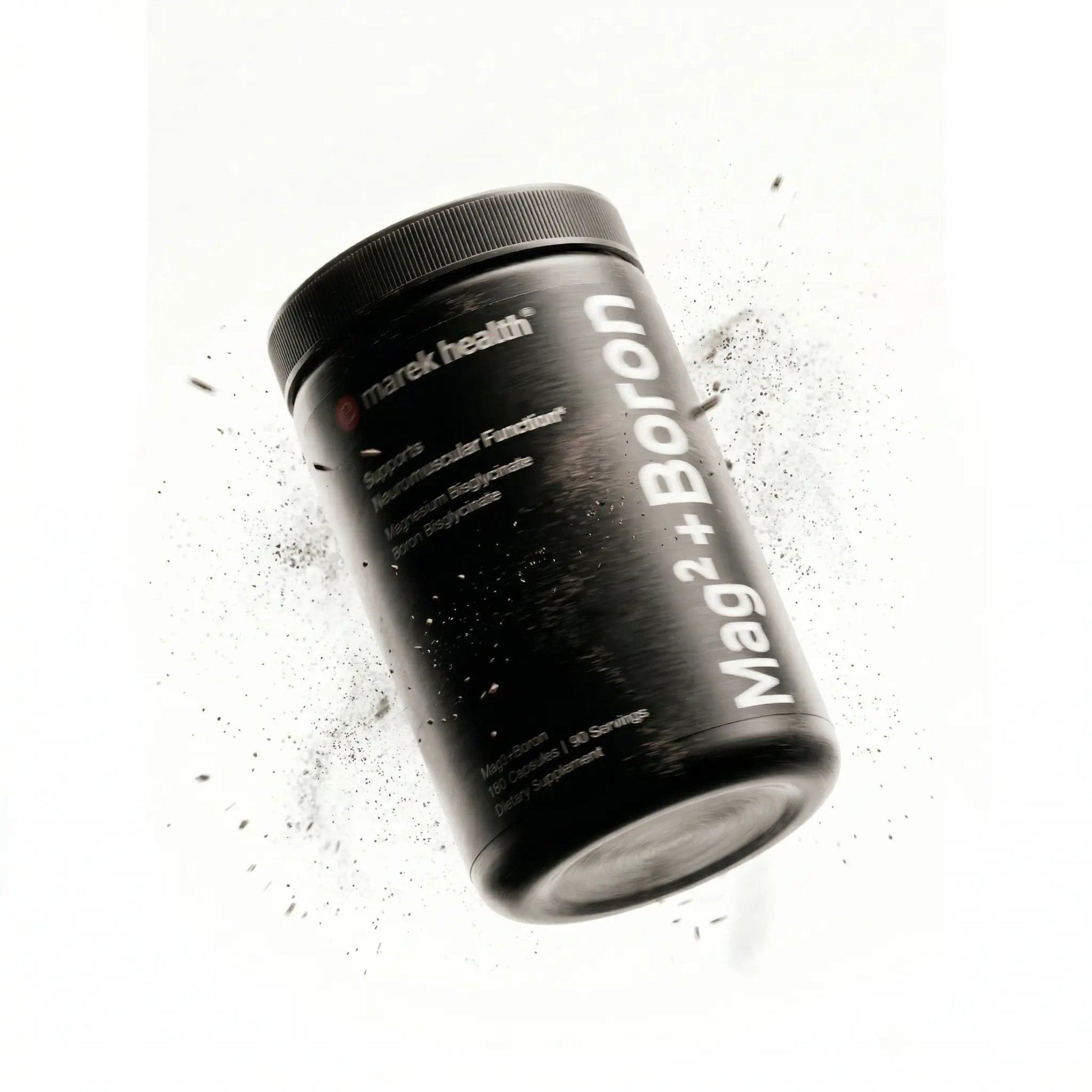 Marek Health branded supplement bottles